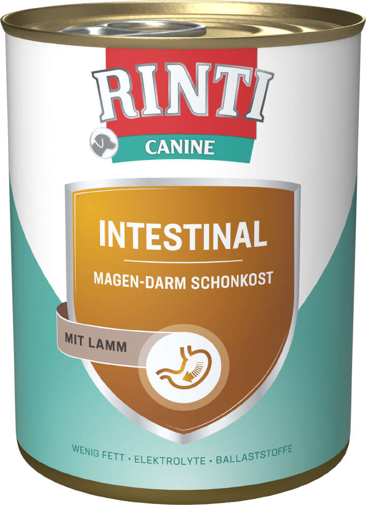 RINTI Hunde-Nassfutter Canine Intestinal Lamm